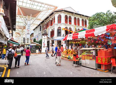 Singapore Singapore Circa September 2017 Streets Of Singapores