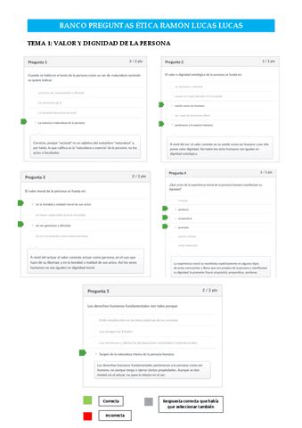 CORREGIDO Banco De Preguntas Tipo Test Pdf