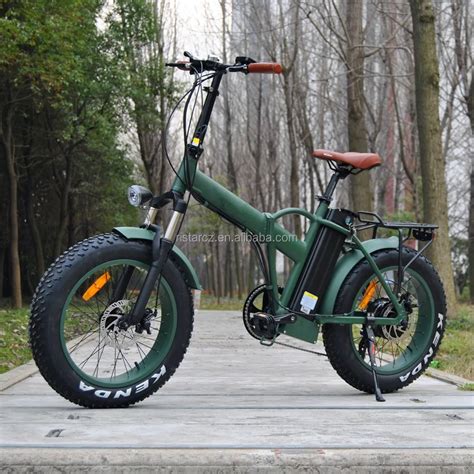 Ristar 2022 20inch 48v 500w Folding Fat Tire Beach Electric Bike