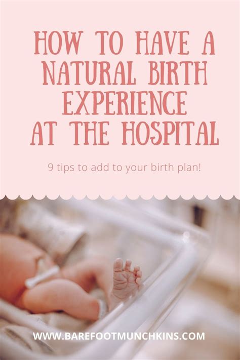 Here Are 9 Tips On How To Have A Natural Birth Experience At The