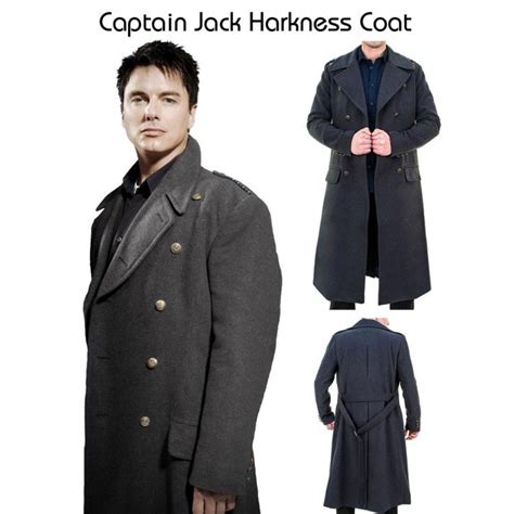 Captain Jack Harkness Coat by John Barrowman - Hleatherjackets