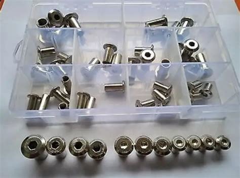 Pcs M M M Stainless Steel Allen Furniture Connector Cap Fixed