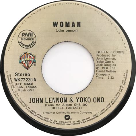 Price Value For John Lennon Woman