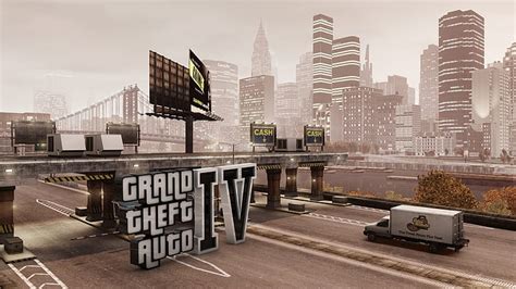 HD wallpaper: gta, grand theft auto 4, city, road, car | Wallpaper Flare