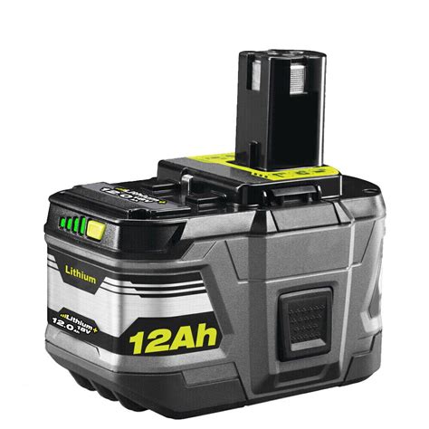 12AH 18V RYOBI One Plus Lithium RB18L50 P108 P109 kompatibel Batteri ...