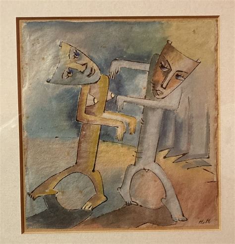 Hannah Hoech Der Tanz Watercolour 1928 David Henderson Flickr