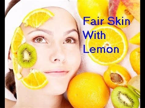 How To Whiten Skin With Lemon Glowing Lemon Facial At Home Lemon