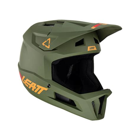 Leatt Helmet MTB Gravity 1 0 Pine Fullface Helmets BMO Bike Mailorder