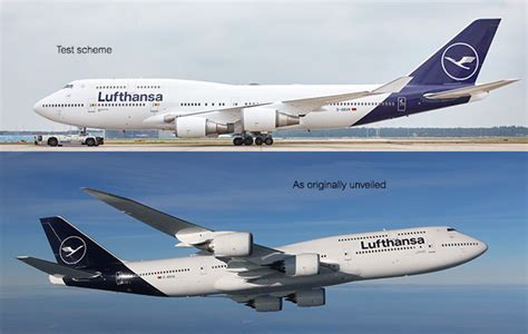 Pictures Lufthansa Tests Brighter Version Of New Livery On 747