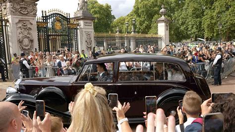 King Charles overwhelmed with emotion as huge crowds gather | HELLO!