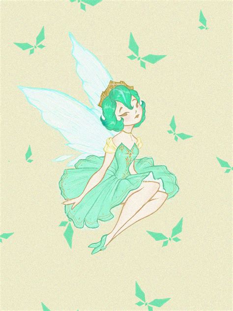 Happy birthday sucrose : This a drawing I did for her as a fairytale ...