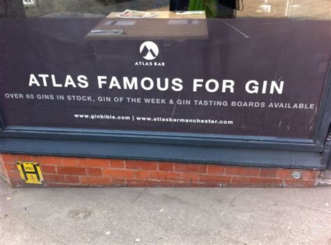 Atlas Gin Bar Deansgate Gin Tasting Gin Bar Gin