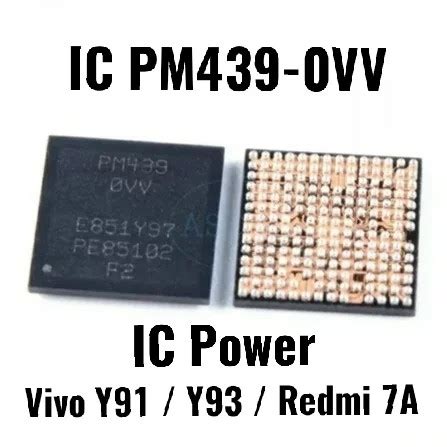 Jual Original IC Power PM439 0VV PM439 OVV Vivo Y91 Y93 Xiaomi Redmi