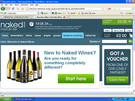 Confessions Of A Wino Blog Archive A Naked Virgin Tale