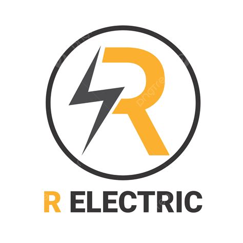 R Electric Logo Design Vector Logo R Electric Png And Vector With