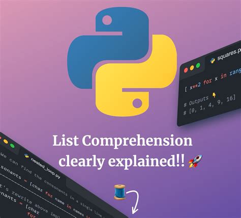 Master Python List Comprehension And Code Like A Pro Today I Will Clearly Explain Every Detail