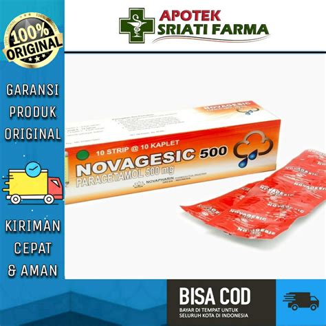 Jual Novagesic Tablet Per Strip Shopee Indonesia