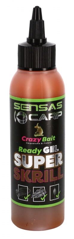 Sensas Crazy Bait Ready Gel Super Krill Sensas Shop