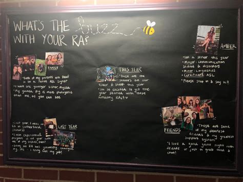 Ra Resident Assistant Bulletin Board Get To Know Your Ra Introduction August Move In In 2023