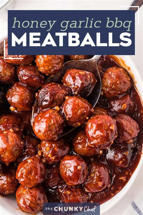 Honey Garlic Bbq Meatballs Recipe