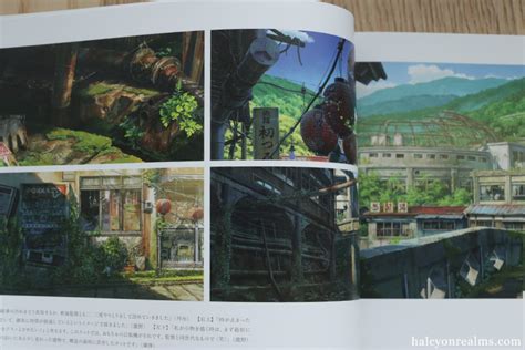 Suzume Makoto Shinkai Anime Background Art Book Review Halcyon