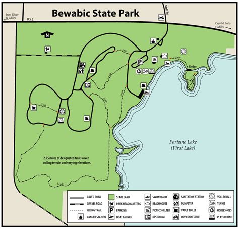 Bewabic State Park Shoreline Visitors Guide