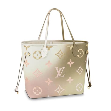 Louis Vuitton Neverfull Mm M Sunset Kaki