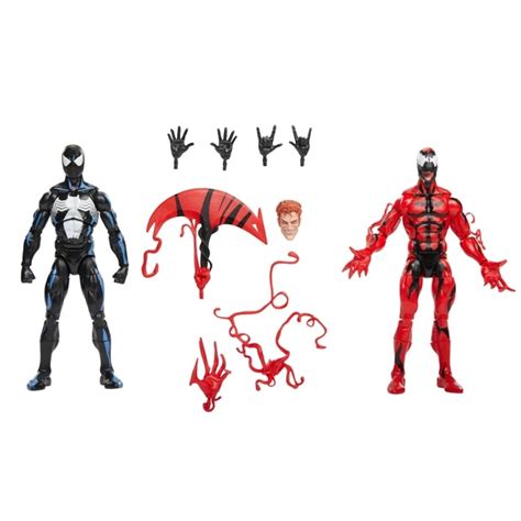 Spider Man Marvel Legends Spider Man Symbiote Carnage Off