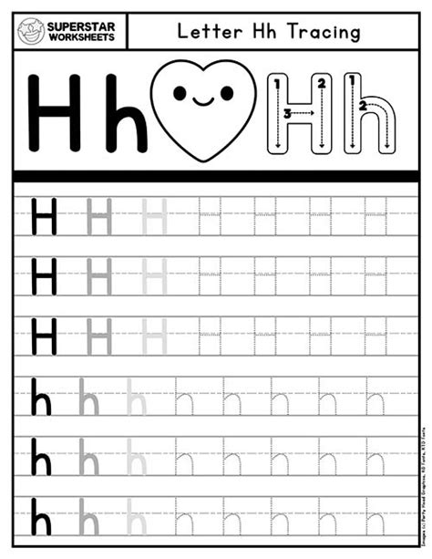 Letter H Worksheets Superstar Worksheets Worksheets Library