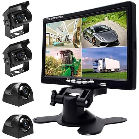 Podofo Cam Ra De Recul Pour V Hicule De Cm Split Moniteur Cam Ra