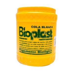 Goma Bioplast Cola Blanca Litro Sari Popular