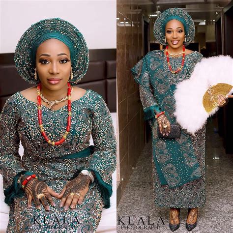 Stunning Beaded Bridal Aso Oke Outfits A Million Styles Nigerian