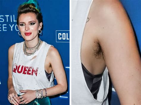 Celebrities With Armpit Hair