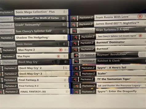 PS2 GAMES BUNDLE Joblot 25 00 PicClick UK