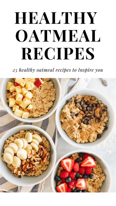 25 Healthy Oatmeal Recipes - The Healthy Maven