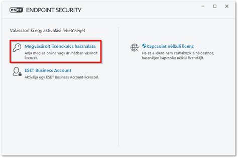 Kb Az Eset Endpoint Security Vagy Az Eset Endpoint Antivirus