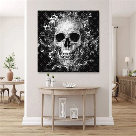 Modernes Totenkopf Wandbild Abstrakt Bestellen