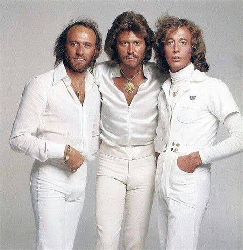 The Bee Gees 1978 Those Pants Get Any Tighter And Someone Could Lose An Eye Bee Gees Gees Bee