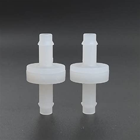 BBTUS 1 4 6mm PVDF Ozone Resistance One Way Check Valve Plastic Water