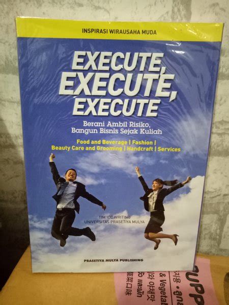 Jual BUKU ORIGINAL BEKAS MULUS Execute Execute Execute Berani Ambil