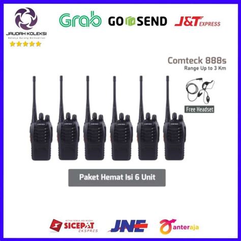 Jual Paket Unit Radio Ht Walkie Talkie Comteck S Terhubung