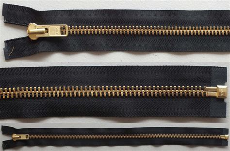 Solid Brass Heavy Duty Chaps Separating Metal Zippers By Ykk