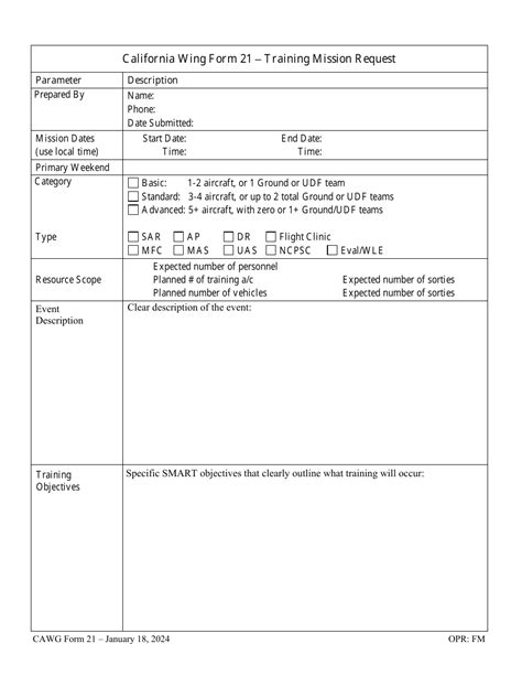 Cawg Form 21 Fill Out Sign Online And Download Fillable Pdf Templateroller