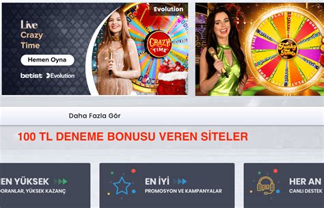 Deneme Bonusu Bonus Veren Siteler