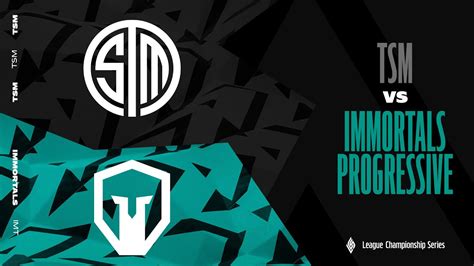 Tsm Vs Imt Week Day Lcs Spring Split Tsm Vs Immortals