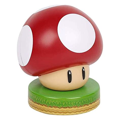 Paladone Super Mario Bros Mushroom 3D Night Light Decorative Lamp