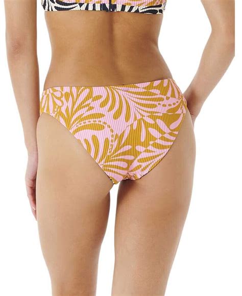 Rip Curl Afterglow Swirl Revo Good Bikini Bottom Wsw Orange Ab