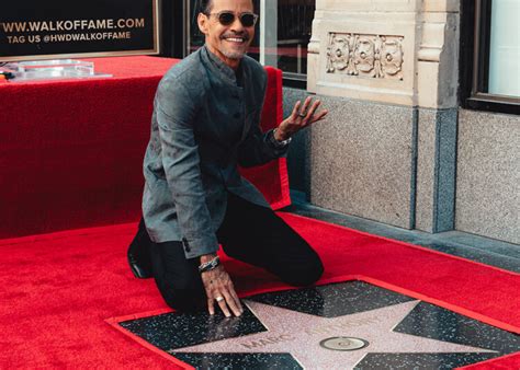 Marc Anthony Ya Tiene Su Propia Estrella En El Paseo De La Fama