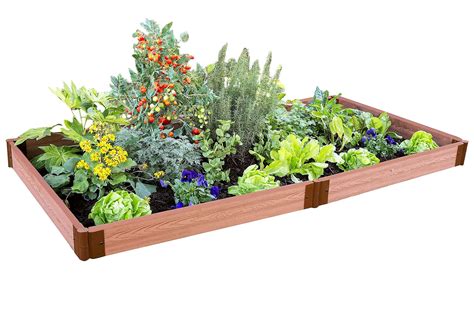 Buy Frame It All Raised Garden Bed 4 X 8 X 55 2 Inch Timber Profile