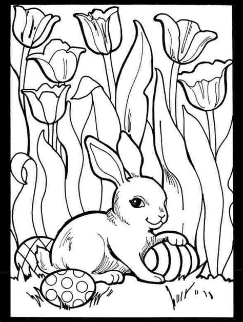 Free Spring Coloring Pages Spring Coloring Pages Easter Colouring